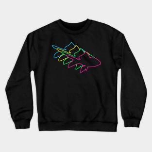 Fish 80s Neon Crewneck Sweatshirt